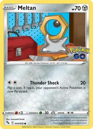 Meltan [Thunder Shock] Card Front
