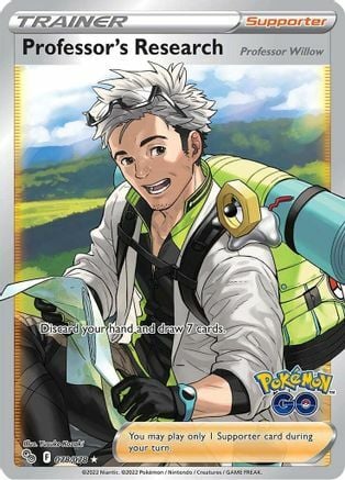 Professor's Research - Professor Willow Card Front