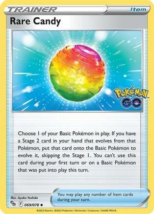 Rare Candy Card Front
