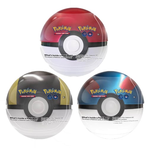 Pokemon GO: Poke Ball Tin Set