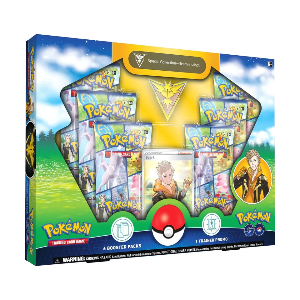 Pokemon GO Special Collection Team Instinct Pokémon TCG Pokémon GO