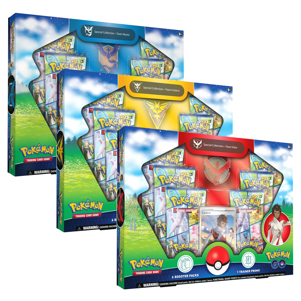Pokemon GO Special Collection Set Pokémon TCG Pokémon GO Pokémon