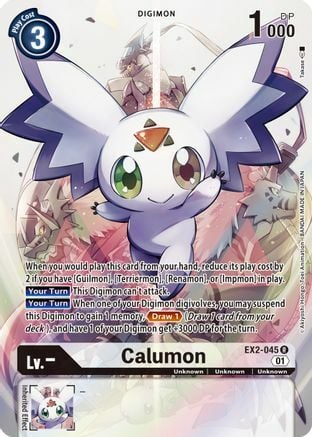 Calumon Card Front