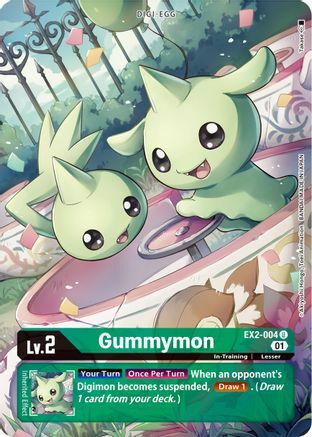 Gummymon Card Front