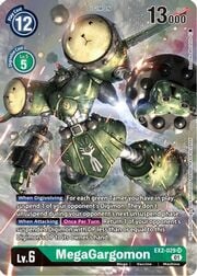 MegaGargomon · Alternate Art EX2-029P1