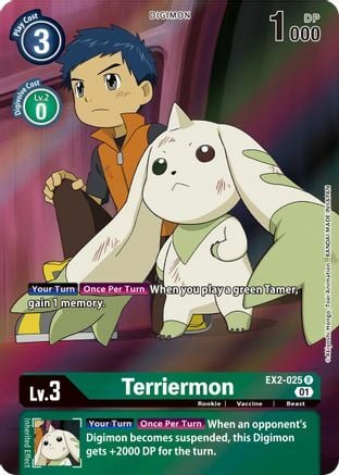Terriermon Card Front
