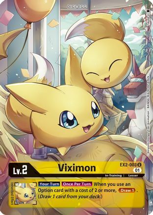 Viximon Card Front