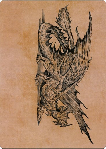 Art Series: Ancient Brass Dragon Card Front