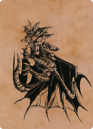 Art Series: Ancient Copper Dragon Card Front