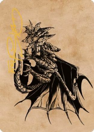 Art Series: Ancient Copper Dragon Card Front