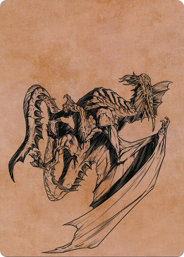 Art Series: Ancient Silver Dragon Card Front