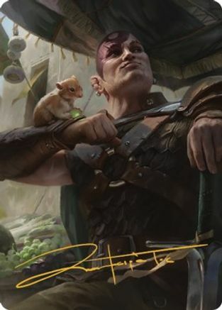 Art Series: Minsc & Boo, Timeless Heroes Card Front