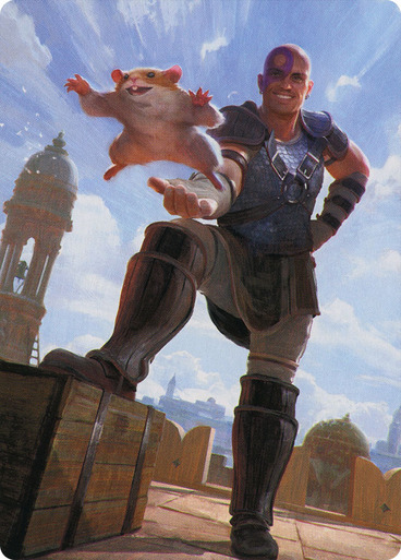 Art Series: Minsc & Boo, Timeless Heroes Card Front