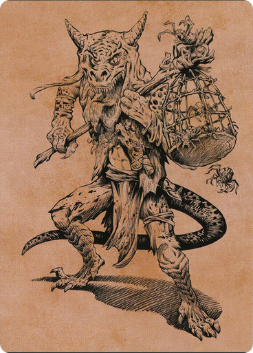 Art Series: Taunting Kobold Card Front