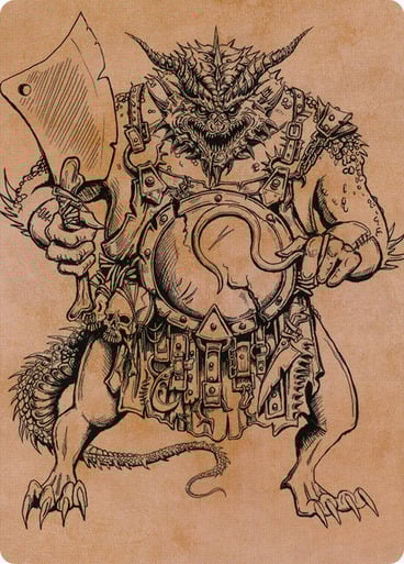 Art Series: Thrakkus the Butcher Card Front