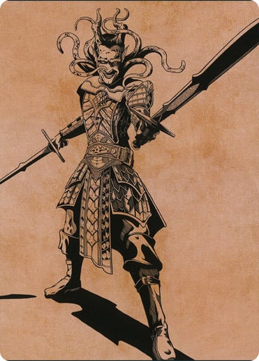 Art Series: Zevlor, Elturel Exile Card Front