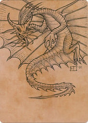 Art Series: Ancient Gold Dragon