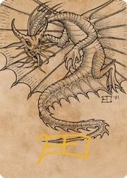 Art Series: Ancient Gold Dragon