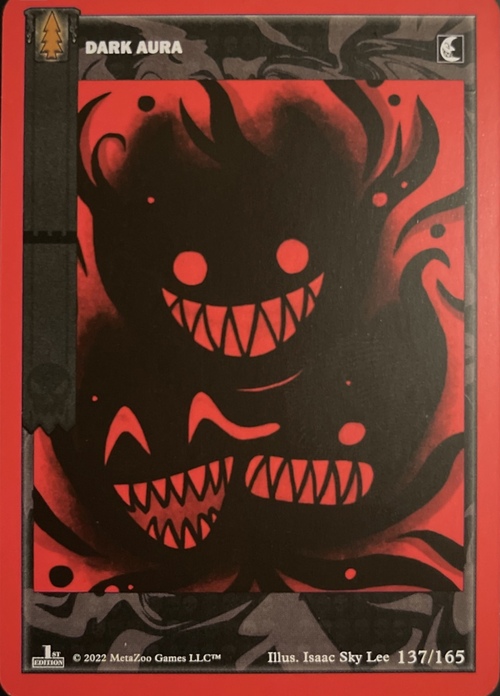 Dark Aura Card Front