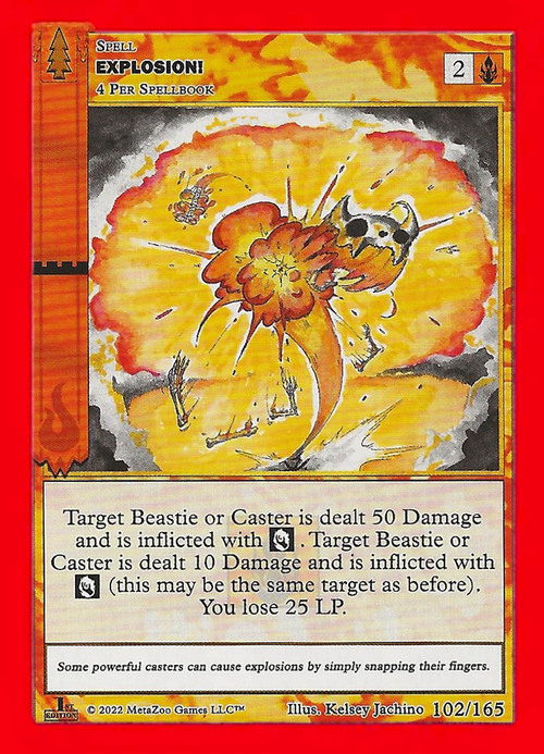 Explosion! Card Front