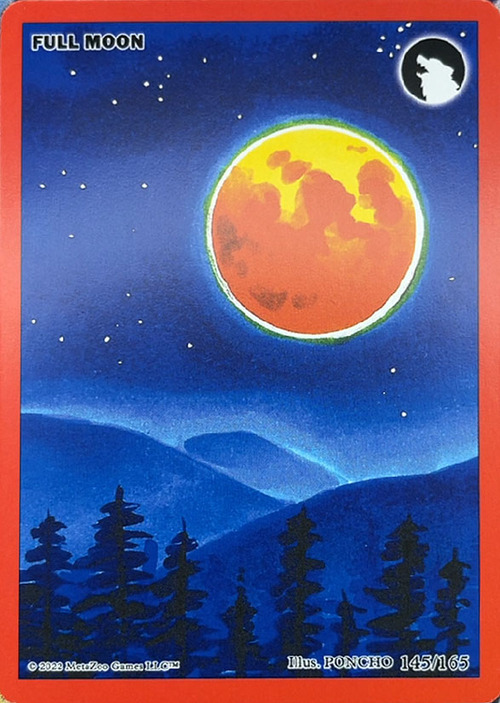 Full Moon Card Front