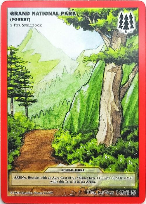 Grand National Park (Forest) Card Front