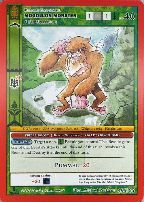 Mogollon Monster Card Front
