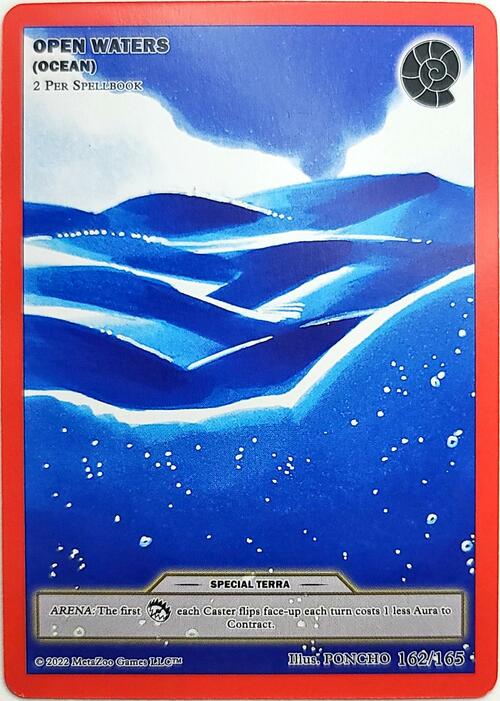 Open Waters (Ocean) Card Front