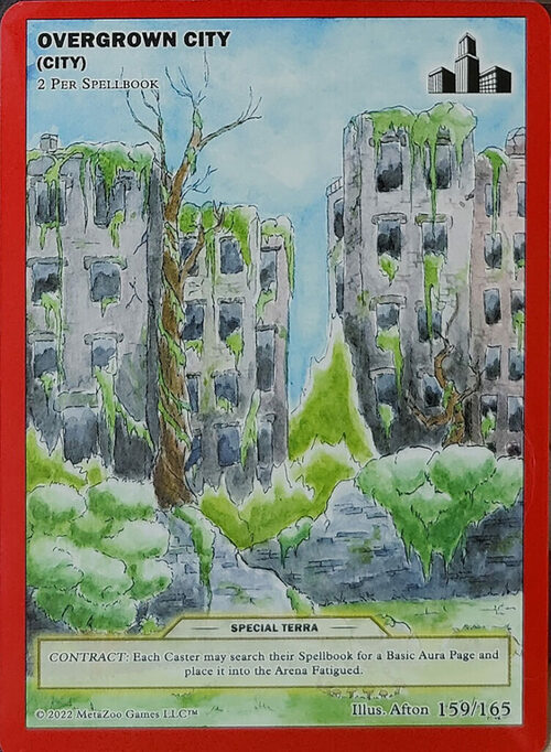 Overgrown City (City) Card Front