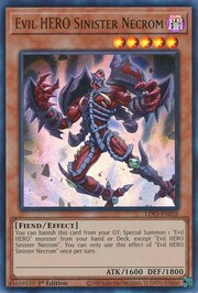 Evil HERO Sinister Necrom · Ultra Rare 026
