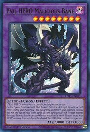 Evil HERO Malicious Bane · Ultra Rare 033