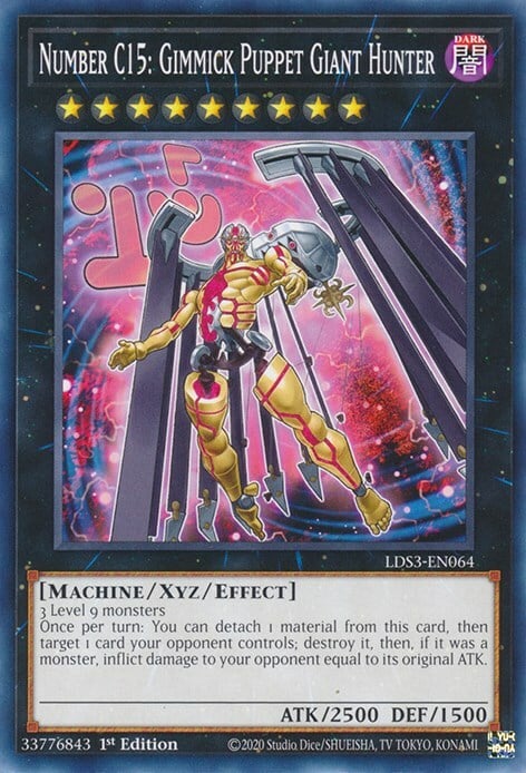 Number C15: Gimmick Puppet Giant Hunter Card Front