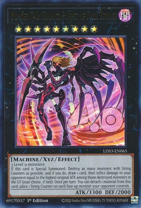 Number C40: Gimmick Puppet of Dark Strings Card Front