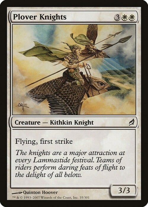 Plover Knights Card Front