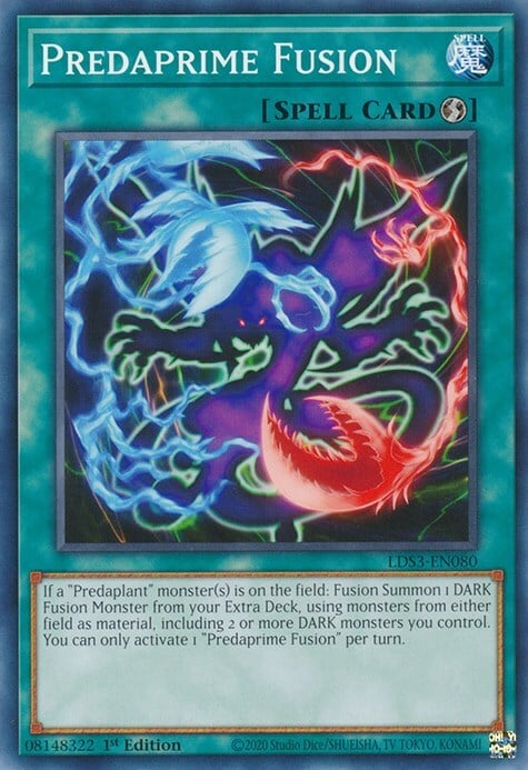 Predaprime Fusion Card Front