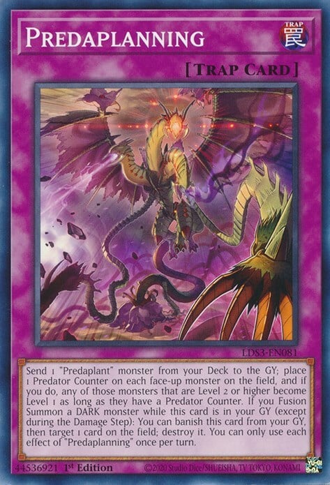 Predaplanning Card Front