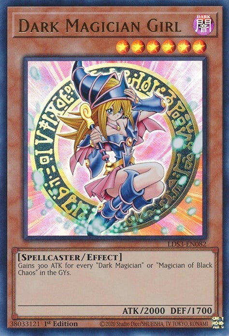 Dark Magician Girl Card Front