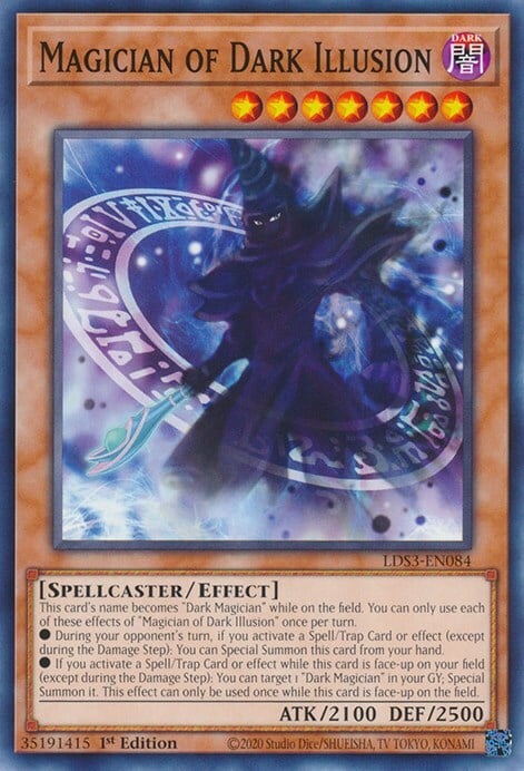 Magician of Dark Illusion Card Front