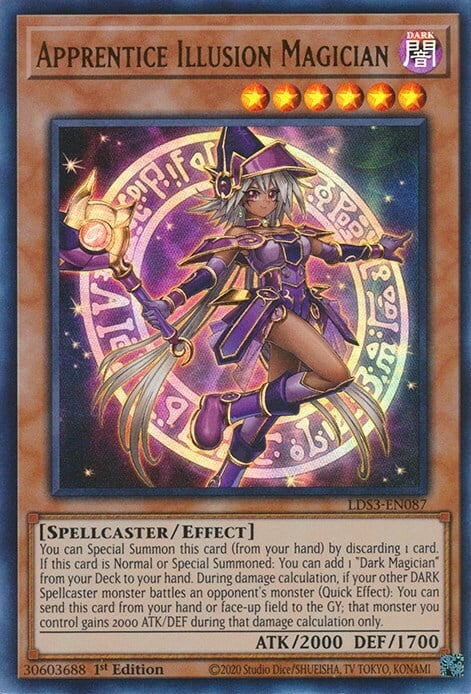Apprentice Illusion Magician Card Front