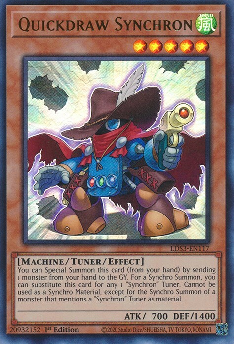 Quickdraw Synchron Card Front