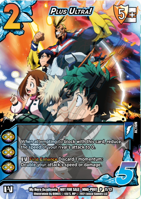 Plus Ultra! Card Front