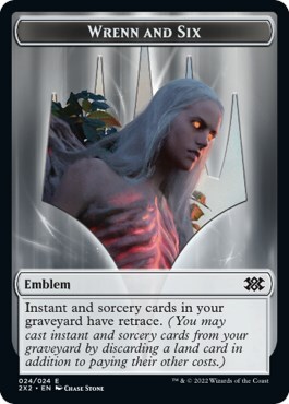Wrenn and Six Emblem // Monk Card Front