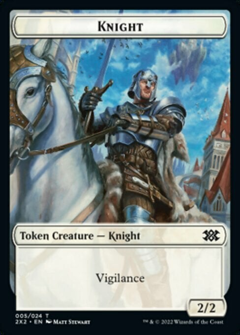 Knight // Elemental Card Front