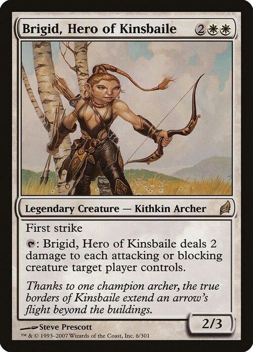 Brigid, heroína de Kinsbaile Frente