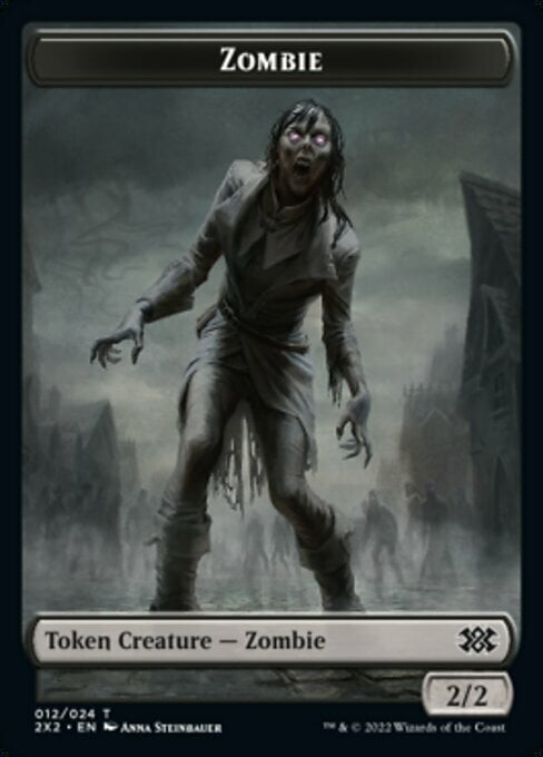Zombie // Phyrexian Golem Card Front