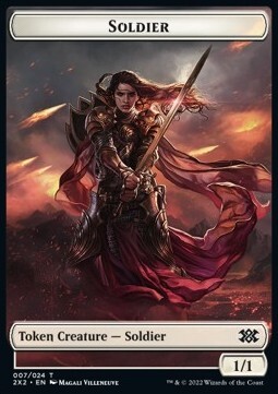 Saproling // Soldier Card Front
