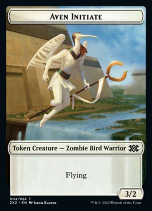 Aven Initiate // Zombie Card Front