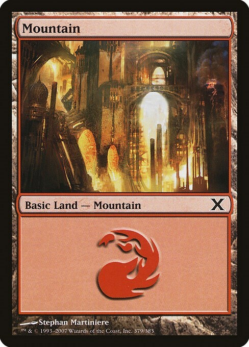 Mountain Card Front