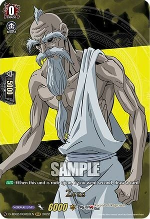Zeus [D Format] Card Front