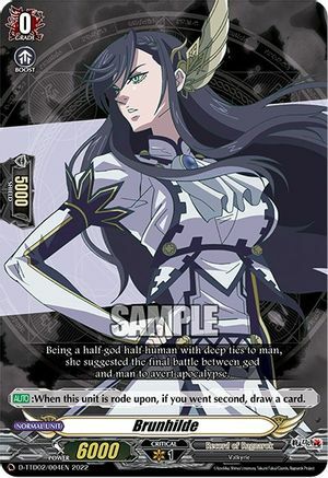 Brunhilde [D Format] Card Front